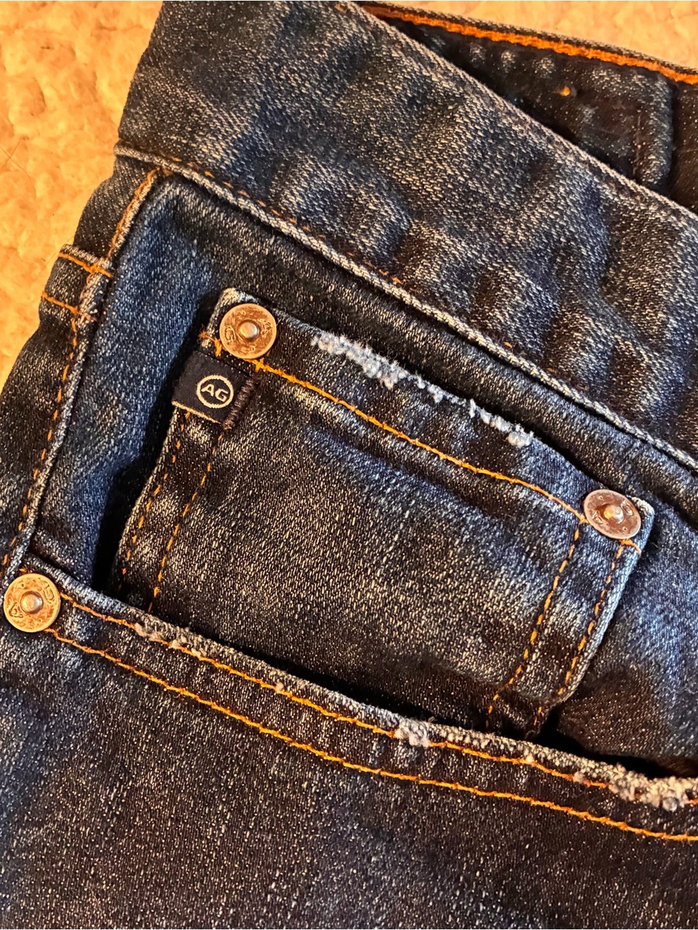 Ag Adriano Goldschmied Straight Leg the TOMBOY Blue Jeans - Picture 10 of 16